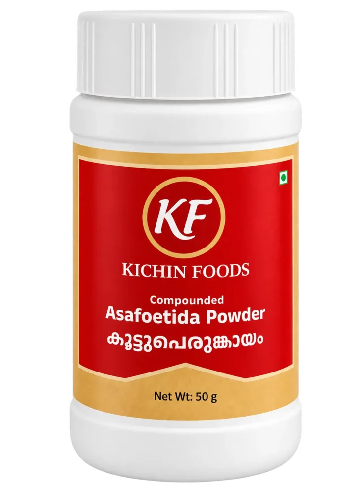Kichin Foods compounded asafoetida powder, 50 g bottle